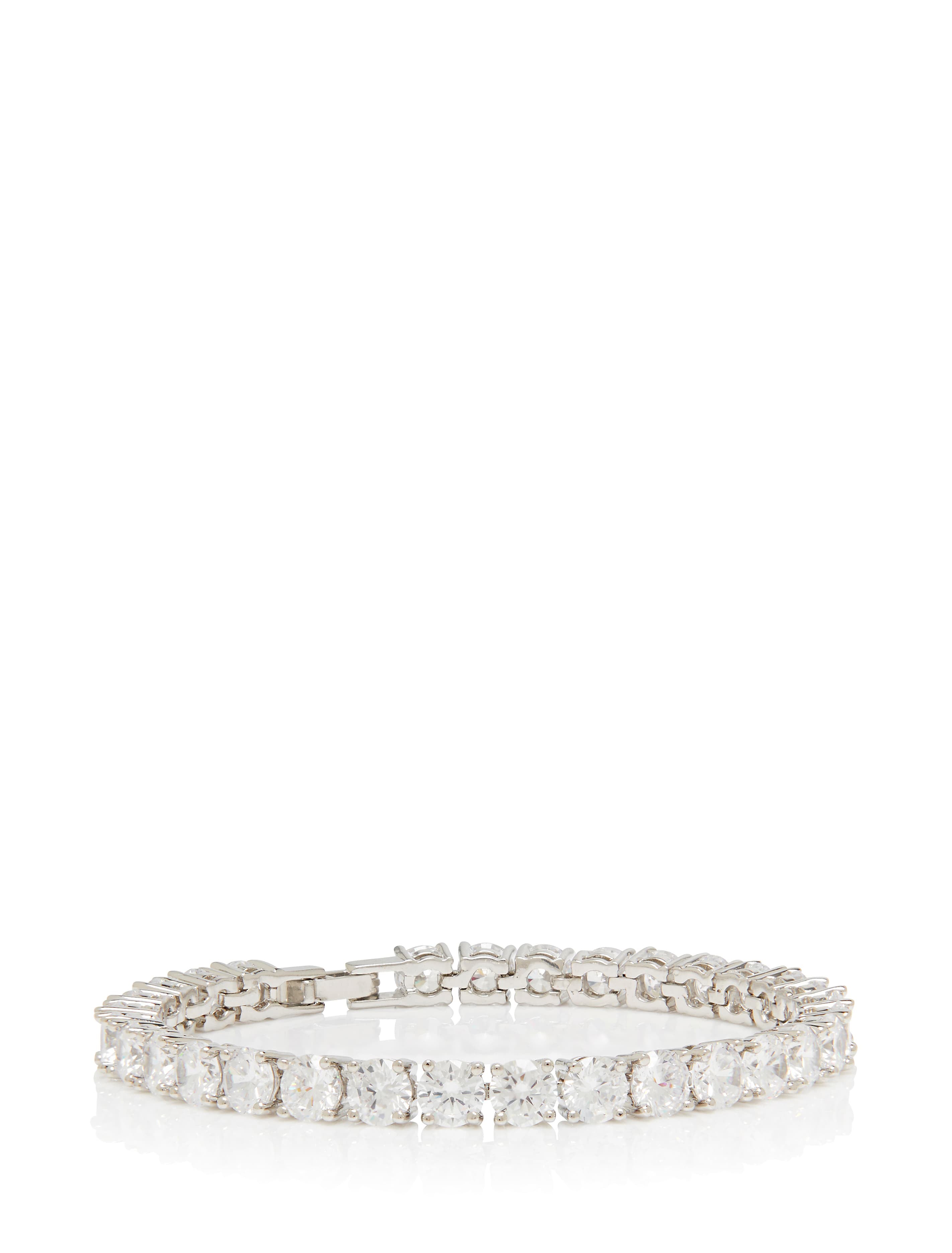 Gia CZ Tennis Bracelet Crystal_mannequin