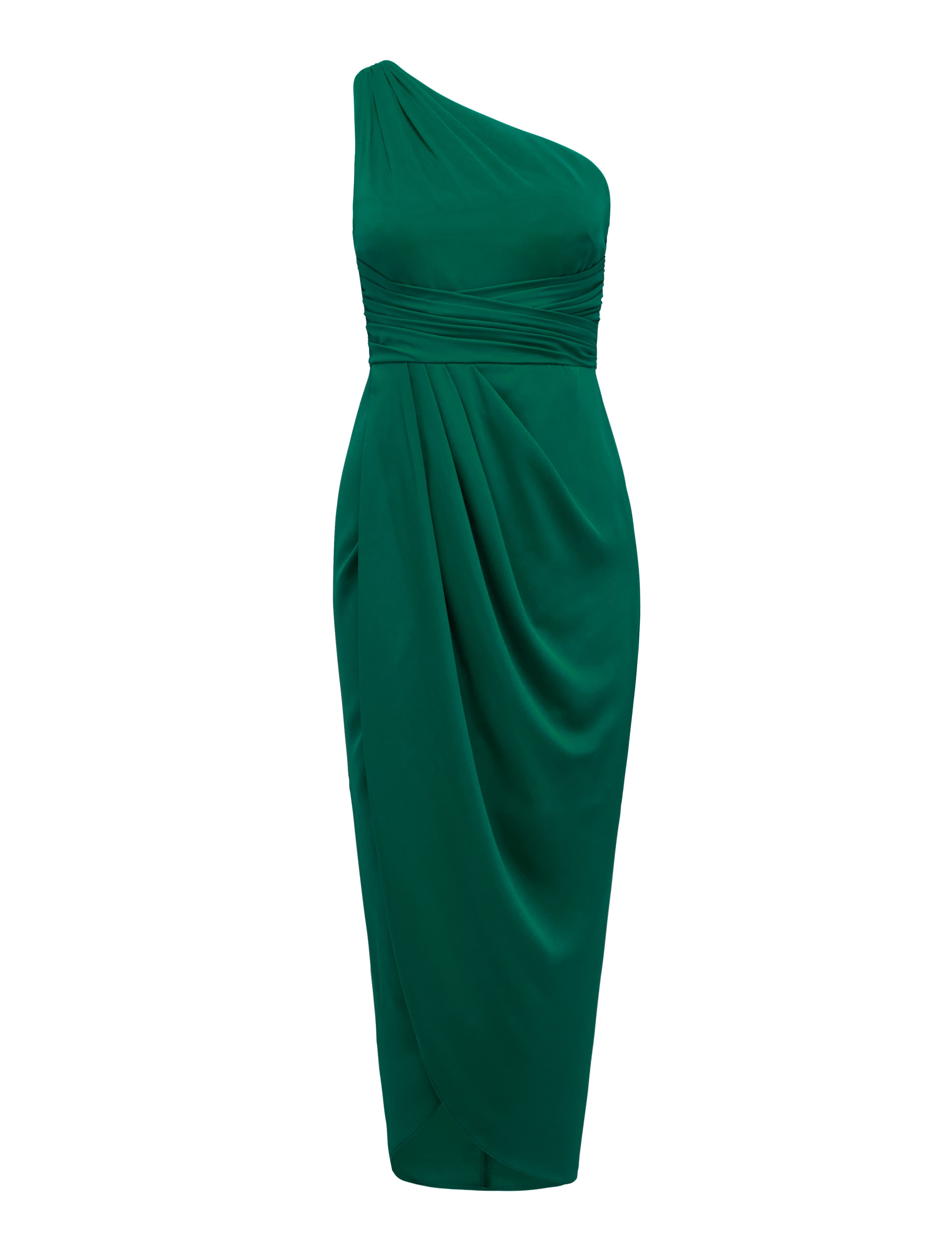 Mandy One Shoulder Drape Maxi Dress Storm_mannequin