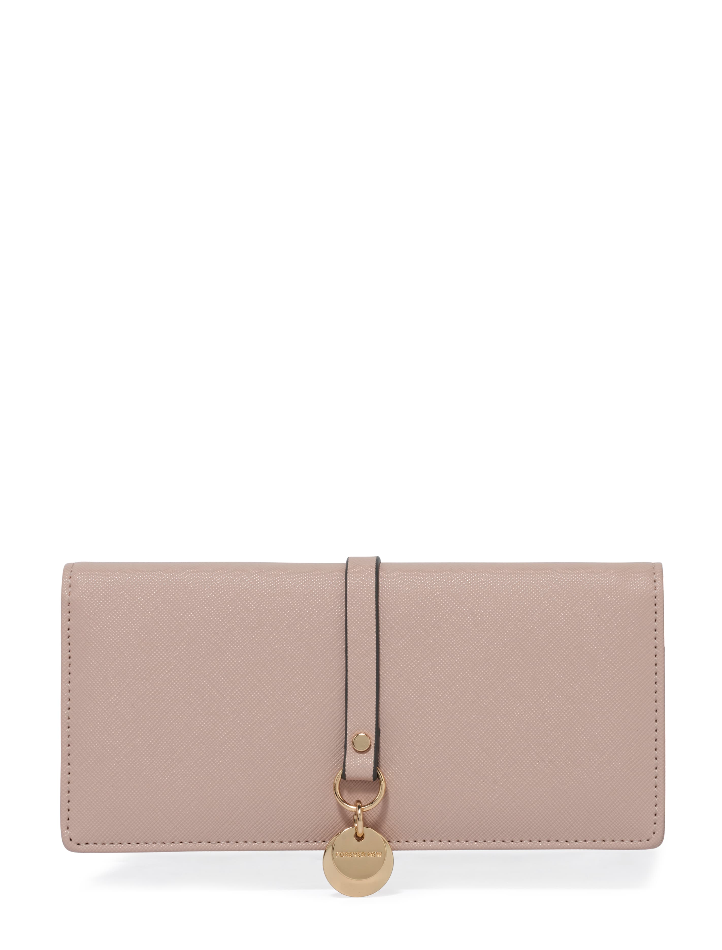 Josie Disc Foldover Wallet Wild Blossom_mannequin