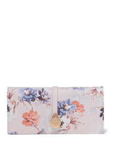 Josie Disc Foldover Wallet Vintage Floral Print_mannequin
