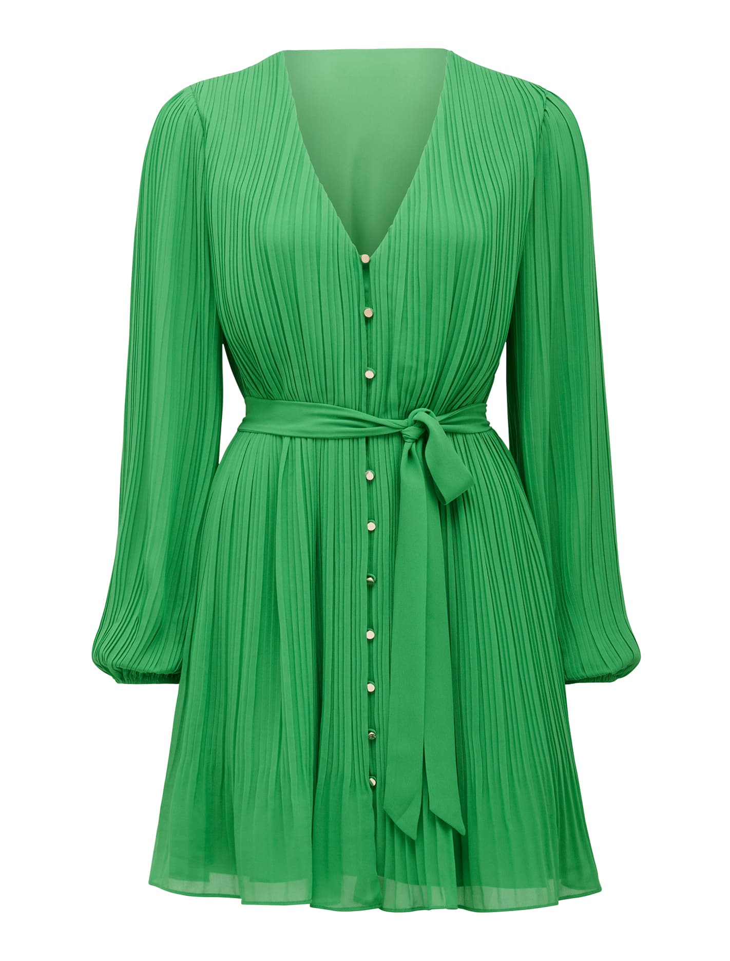 Leila Midi Dress Energetic Jade_mannequin