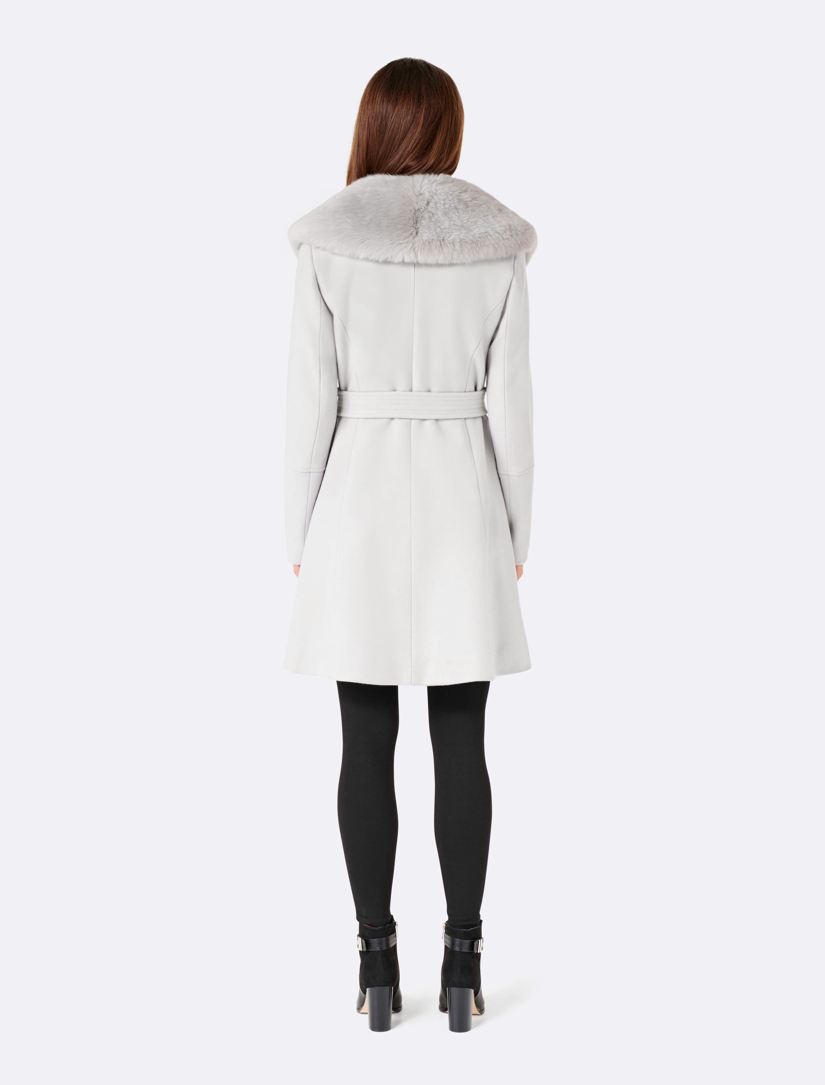 Donna Skirt Coat Soft Grey