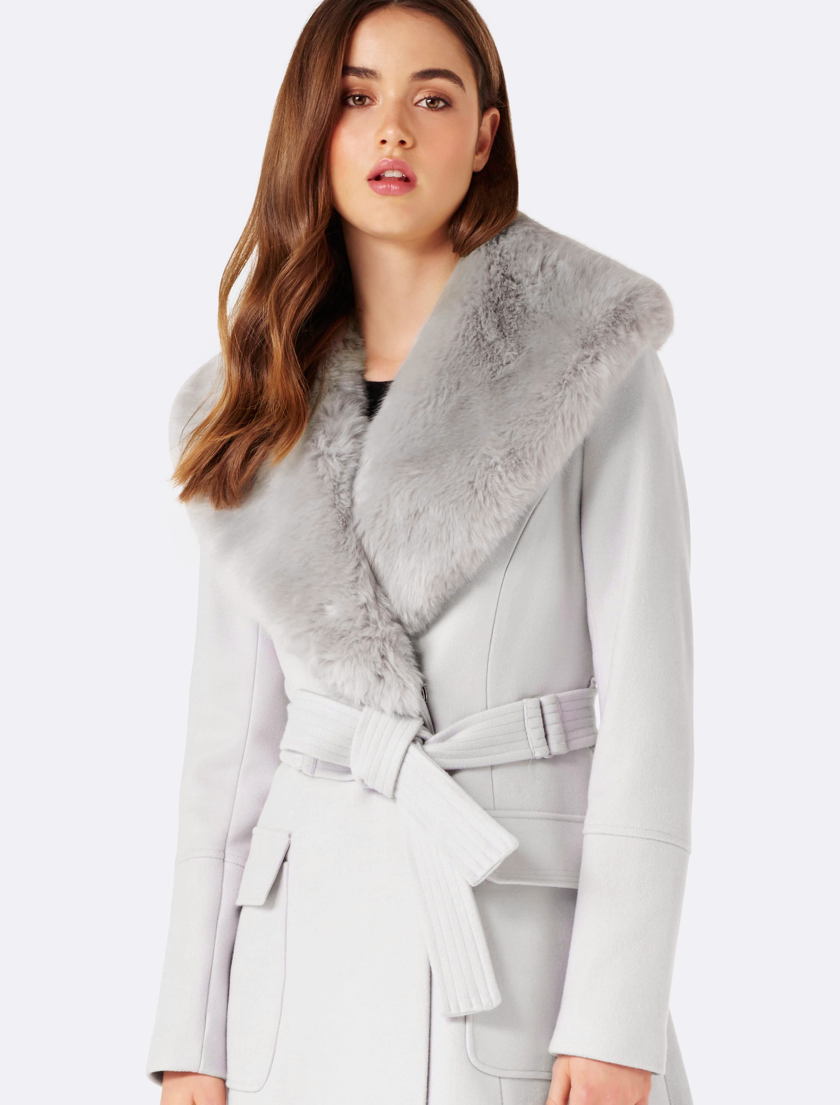 Donna Skirt Coat Soft Grey