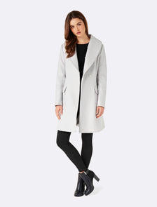 Donna Skirt Coat Soft Grey