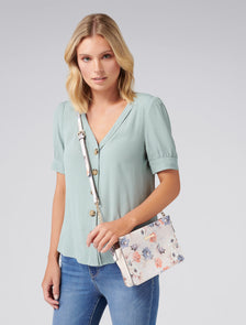 Katie Printed Xbody Bag Vintage Floral