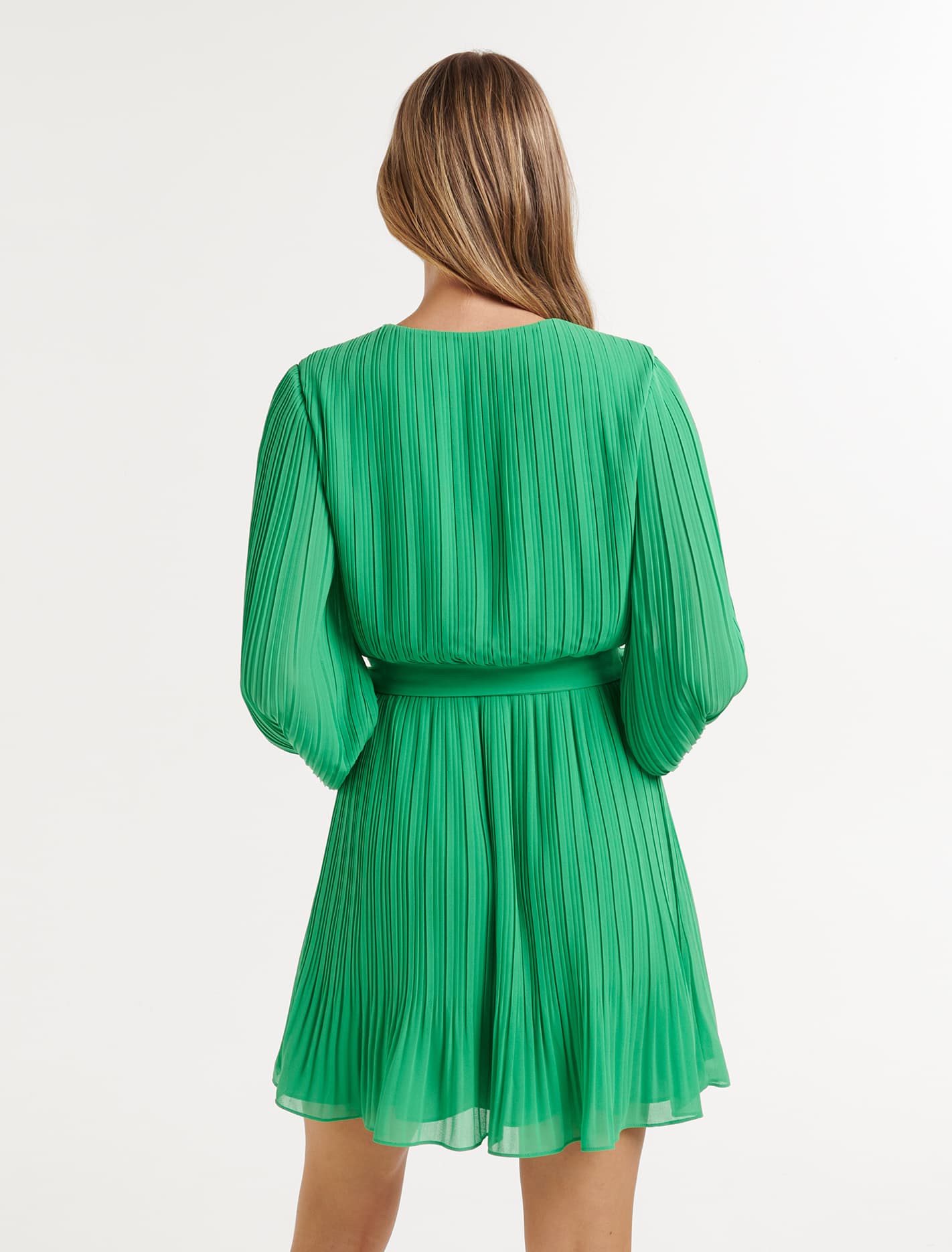 Leila Midi Dress Energetic Jade